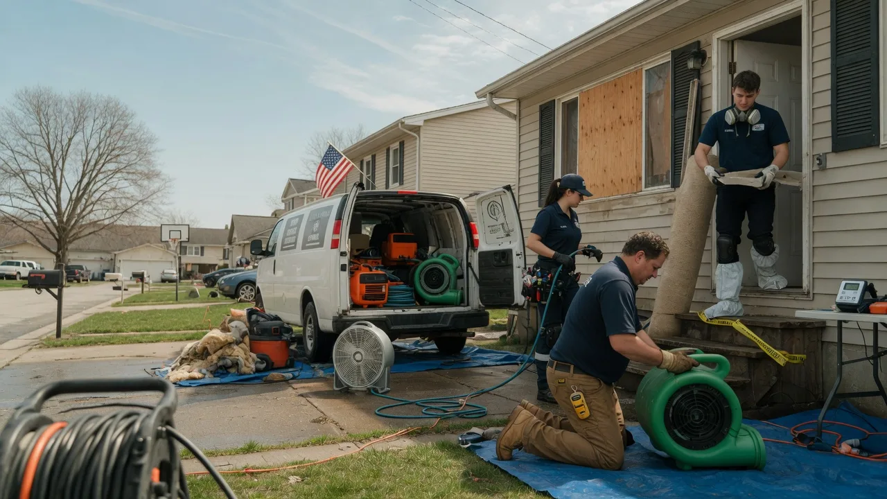 Water Damage Restoration in Kiln, MS near me